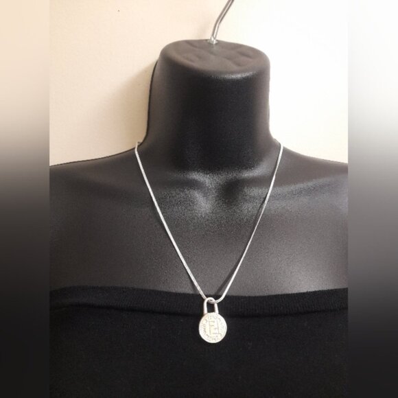 Fendi - Silver Pendant Necklace re-purposed - Picture 6 of 9